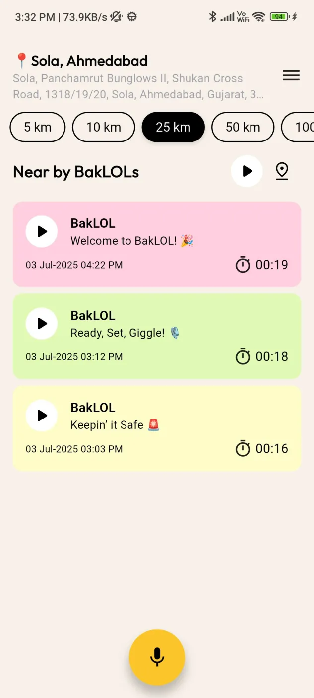 Recording List
